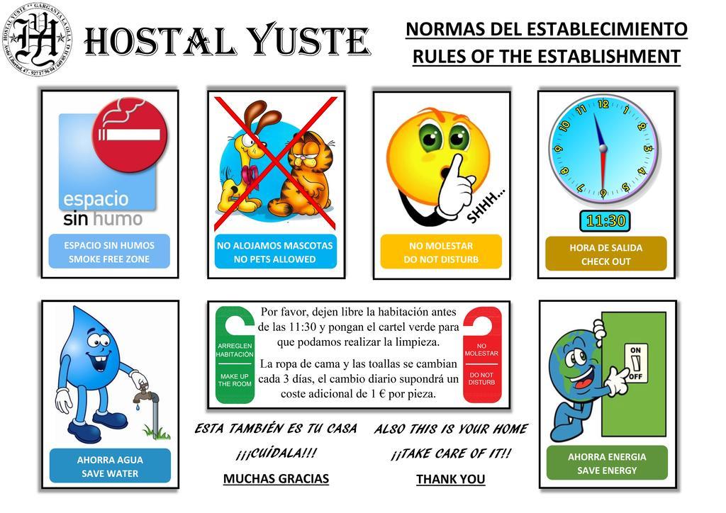 Hostal Yuste Garganta la Olla Dış mekan fotoğraf